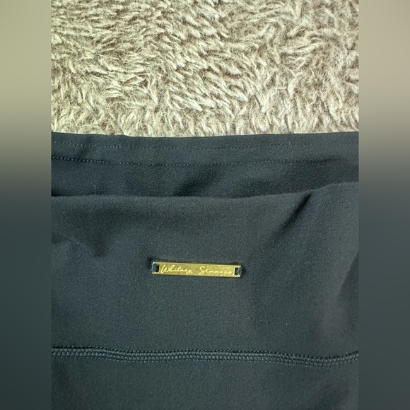 Gymshark x Whitney Simmons black high waisted butt scrunch leggings with mesh S - Picture 6 of 12